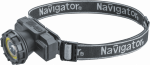 Фонарь Navigator 95 557 NPT-H42-ACCU налоб 1LEDx1Вт,1COBx3Вт,5реж,Li-ion0.8Ач Фонарь Navigator 95 557 NPT-H42-ACCU налоб 1LEDx1Вт,1COBx3Вт,5реж,Li-ion0.8Ач