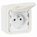 Коробка подрозетник о/у бел IP55 Mosaic Plexo Legrand (1/10) Коробка подрозетник о/у бел IP55 Mosaic Plexo Legrand (1/10)