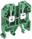 Клемма винтовая КВИ-4мм2 зеленая IEK (50/2850)