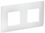 Рамка 2гн белый арктический SK-F02W SKANDY IEK (1/10/100)