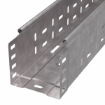 Лоток кабельный листовой 3000x100x100 сталь с перфорированной боковой стенкой толщ.0.7мм ПРОМРУКАВ Лоток кабельный листовой 3000x100x100 сталь с перфорированной боковой стенкой толщ.0.7мм ПРОМРУКАВ