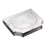 Тройник горизонтальный 80x400мм оцинковка горячим способом по методу сендзимира 75мм ПРОМРУКАВ _