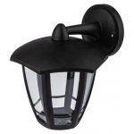 Садово-парковый светильник ЭРА ДБУ 07-8-006 Дели 3 черный 6 гранный настенный IP44 светодиодный 8Вт 3000K Садово-парковый светильник ЭРА ДБУ 07-8-006 Дели 3 черный 6 гранный настенный IP44 светодиодный 8Вт 3000K