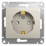 Розетка 1гн с З/К шторки с/у молочный механизм 16А Glossa Systeme Electric (1/5) Розетка 1гн с З/К шторки с/у молочный механизм 16А Glossa Systeme Electric (1/5)