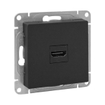 Розетка HDMI, чёрный Эпика EKF