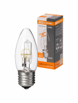 Лампа галогенная "Свеча" прозрачная 42 Вт-230 В-Е27 TDM Лампа галогенная "Свеча" прозрачная 42 Вт-230 В-Е27 TDM