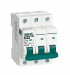 Выключатель автоматический 3-полюсный (3P) 32А хар. C DEKraft ВА-103 Выключатель автоматический 3-полюсный (3P) 32А хар. C DEKraft ВА-103