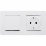 Выключатель 1кл с/у белый механизм INSPIRIA Legrand (1/20/100) Выключатель 1кл с/у белый механизм INSPIRIA Legrand (1/20/100)