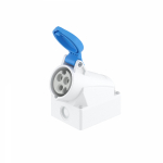 Розетка настенная IP44 16A 2P+E 230В