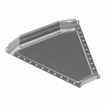 Угол д/листового кабель.лотка 45° горизонтальн. без соединит. разъема нержавеющая сталь серый ПРОМРУКАВ Угол д/листового кабель.лотка 45° горизонтальн. без соединит. разъема нержавеющая сталь серый ПРОМРУКАВ