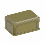 Корпус распред. шкафа 1двер. пластик зеленый 300мм 200мм 146мм IP67 DKC