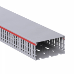 Короб перфорированный, серый RL6 80x40