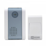 Звонок беспроводной ЗБ-2 32 мелодии 120м с кнопкой с цифр кодир бело-серый IN HOME (1/60) Звонок беспроводной ЗБ-2 32 мелодии 120м с кнопкой с цифр кодир бело-серый IN HOME (1/60)