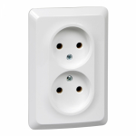 Розетка 2гн без З/К с/у белый 16А Этюд Systeme Electric (1/20) Розетка 2гн без З/К с/у белый 16А Этюд Systeme Electric (1/20)