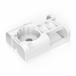Площадка под стяжку прямого монтажа белая для монтажного пистолета безгалогенная (HF) Промрукав (100/2000)