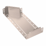 Переходник - редуктор д/лист. каб. лотка без разъема/соедин-ля сужение справа с высотой лотка80мм нерж. сталь ПРОМРУКАВ Без серии Переходник - редуктор д/лист. каб. лотка без разъема/соедин-ля сужение справа с высотой лотка80мм нерж. сталь ПРОМРУКАВ Без серии