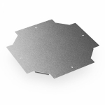 Крышка ответвителя Х-образного Профи 400 (1,0 мм) Промрукав