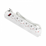 Сетевой фильтр 6гн с 3/К 1,8м с выкл белый ПВС 3х0,75 Блокбастер EKF PROxima (1/20) Сетевой фильтр 6гн с 3/К 1,8м с выкл белый ПВС 3х0,75 Блокбастер EKF PROxima (1/20)