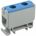 Клемма вводная силовая КВС 6-50мм2 синяя IEK (10/500)