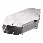 Угол д/листового кабель.лотка 90° горизонтальн. без разъема/соединителя сталь светло-серый ПРОМРУКАВ