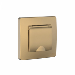 BLANCA С/У IP44 РОЗЕТКА с заземл. со шторк., с крышкой, 16А, 250В, ТИТАН BLANCA С/У IP44 РОЗЕТКА с заземл. со шторк., с крышкой, 16А, 250В, ТИТАН