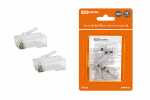 Разъем RJ-45 UTP для кабеля кат. 5Е, 8P8C в блистере (10шт) TDM Разъем RJ-45 UTP для кабеля кат. 5Е, 8P8C в блистере (10шт) TDM