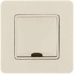 Вывод кабеля с/у крем механизм INSPIRIA Legrand (1/5) Вывод кабеля с/у крем механизм INSPIRIA Legrand (1/5)