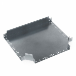 Тройник горизонтальный 100x600мм нержавеющая сталь необработанная 75мм ПРОМРУКАВ Без серии