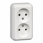 Розетка 2гн без З/К о/у белый изол.пласт. розн.уп. 10А IP20 Прима Schneider Electric (1/112) Розетка 2гн без З/К о/у белый изол.пласт. розн.уп. 10А IP20 Прима Schneider Electric (1/112)