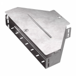 Переходник - редуктор д/лист. каб. лотка без разъема/соедин-ля c симметр. редукцией 400мм/150мм с высотой лотка80мм оцинк. ПРОМРУКАВ Переходник - редуктор д/лист. каб. лотка без разъема/соедин-ля c симметр. редукцией 400мм/150мм с высотой лотка80мм оцинк. ПРОМРУКАВ