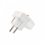 Вилка угловая с выкл с З/К белая 16А REXANT (1/1/240) Вилка угловая с выкл с З/К белая 16А REXANT (1/1/240)