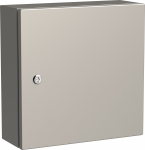 Щит с монтажной панелью ЩМП 400х400х150 настен с зам. металл (AISI 304) УХЛ1 IP66 TITAN 5 IEK (1)