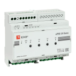 Контроллер ePRO 24 удаленного управления 6вх\4вых 230В WiFi Home Контроллер ePRO 24 удаленного управления 6вх\4вых 230В WiFi Home