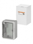 Бокс пластиковый ЩМП-0-1, прозр. крышка, ABS, IP65, от -45 до +75 °С, навесной, (280x210x130) TDM Бокс пластиковый ЩМП-0-1, прозр. крышка, ABS, IP65, от -45 до +75 °С, навесной, (280x210x130) TDM