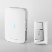 Звонок беспроводной DBQ19M WL 36M IP44 белый Звонок беспроводной DBQ19M WL 36M IP44 белый