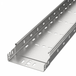 Лоток кабельный листовой 3000x150x50 сталь с перфорированной боковой стенкой толщ.1.5мм ПРОМРУКАВ