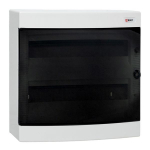 Щит распределительный навесной "Unix" прозрачная дверь 2х18 модулей IP40 EKF PROxima