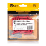 Разъем штекерный изолированный «мама» РШИ-М 1.5-4 (20 шт) (КВТ) Разъем штекерный изолированный «мама» РШИ-М 1.5-4 (20 шт) (КВТ)