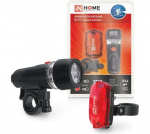 Фонарь светодиод велосипедн.BL 01 5LED 100Лм IP44 с задним фонарем 4AAA 3 режима с кронштейном черн IN HOME (1/12/48) Фонарь светодиод велосипедн.BL 01 5LED 100Лм IP44 с задним фонарем 4AAA 3 режима с кронштейном черн IN HOME (1/12/48)