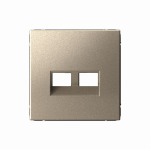 ARTGALLERY НАКЛАДКА ДВОЙНАЯ для информационных функций типа Keystone, ШАМПАНЬ ARTGALLERY НАКЛАДКА ДВОЙНАЯ для информационных функций типа Keystone, ШАМПАНЬ