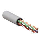 Кабель витая пара TERACOM PRO Cat.5E U/UTP 4 пары solid 24AWG оболочка PVC цвет серый EKF (305м) Кабель витая пара TERACOM PRO Cat.5E U/UTP 4 пары solid 24AWG оболочка PVC цвет серый EKF (305м)