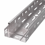 Лоток кабельный листовой 3000x100x50 сталь с перфорированной боковой стенкой толщ.0.7мм ПРОМРУКАВ Лоток кабельный листовой 3000x100x50 сталь с перфорированной боковой стенкой толщ.0.7мм ПРОМРУКАВ