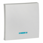 Валенсия лицевая панель выключателя 1-кл. с индикатором 10А сталь EKF PROxima Валенсия лицевая панель выключателя 1-кл. с индикатором 10А сталь EKF PROxima