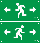 ПЭУ 020 Аварийный выход налево/направо (240х125) РС-M /комплект, 2шт./