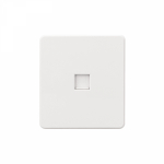 Розетка компьютерная RJ45 кат6 с/у перламутр механизм с рамкой MIELE ROUND KRANZ (1/100)