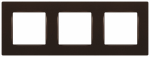 Рамка для розеток и выключателей ЭРА Серия 12 12-5203-13 на 3 поста, Классик, бронза