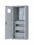 Корпус мет. учетный нав. 680х300х160 3-фазный 24 мод. IP31 ЩРУН-3/24