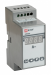 Амперметр щитовой на DIN-рейку 0-9999 модульный через трансформатор тока калиброванный класс точности 0.5 EKF Амперметр щитовой на DIN-рейку 0-9999 модульный через трансформатор тока калиброванный класс точности 0.5 EKF