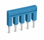 Кроссовый соединитель для клеммных блоков втычная 5 зажимов 25А с изоляцией Wago _ Кроссовый соединитель для клеммных блоков втычная 5 зажимов 25А с изоляцией Wago _