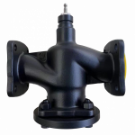 Клапан регулирующий 2-ход фланц PN16 DN65 49м³/ч -20…+130°С